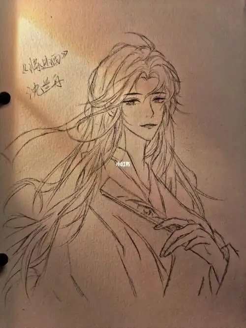 一笑千金值#绘画  #临摹  #手绘  #沈兰舟 #将进酒 #沈泽川  原图是