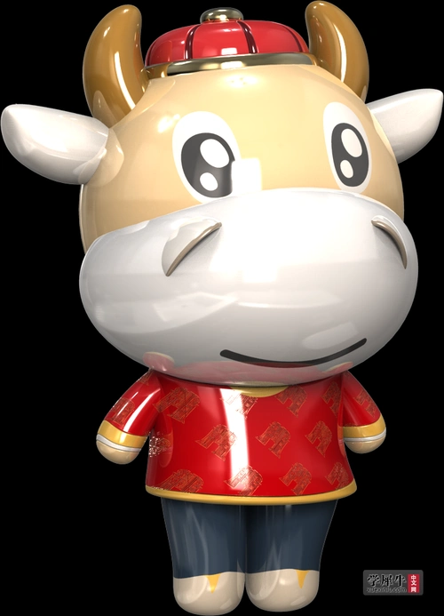 福牛u盘q版卡通造型