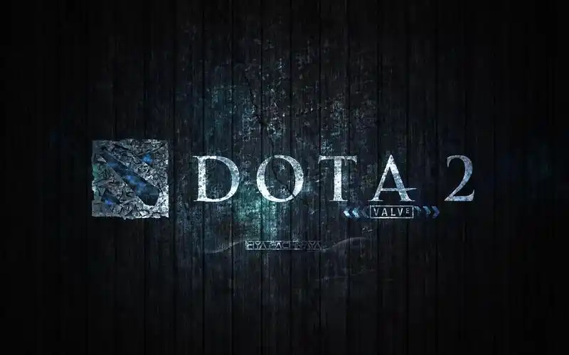 dota2银色金属质感海报电脑壁纸下载