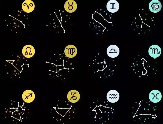 12星座图案大全 星座图案图 12星座