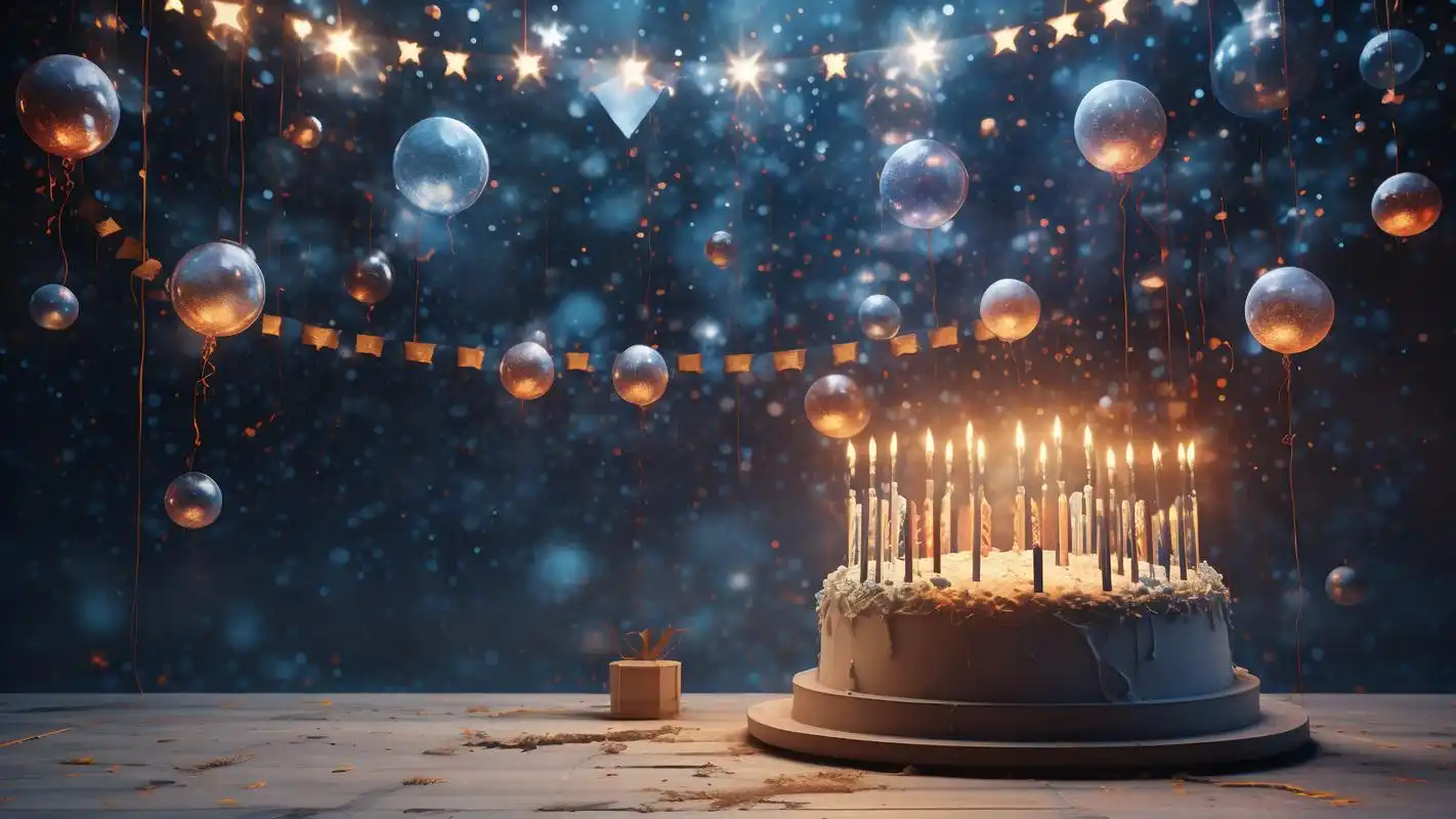 试试这些超酷的投屏背景图,瞬间点燃生日派对的气氛!