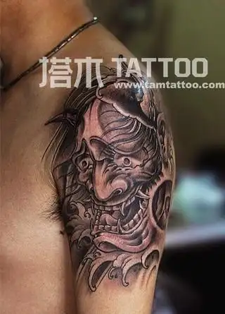 鬼面,罗刹,纹身图片谁有?