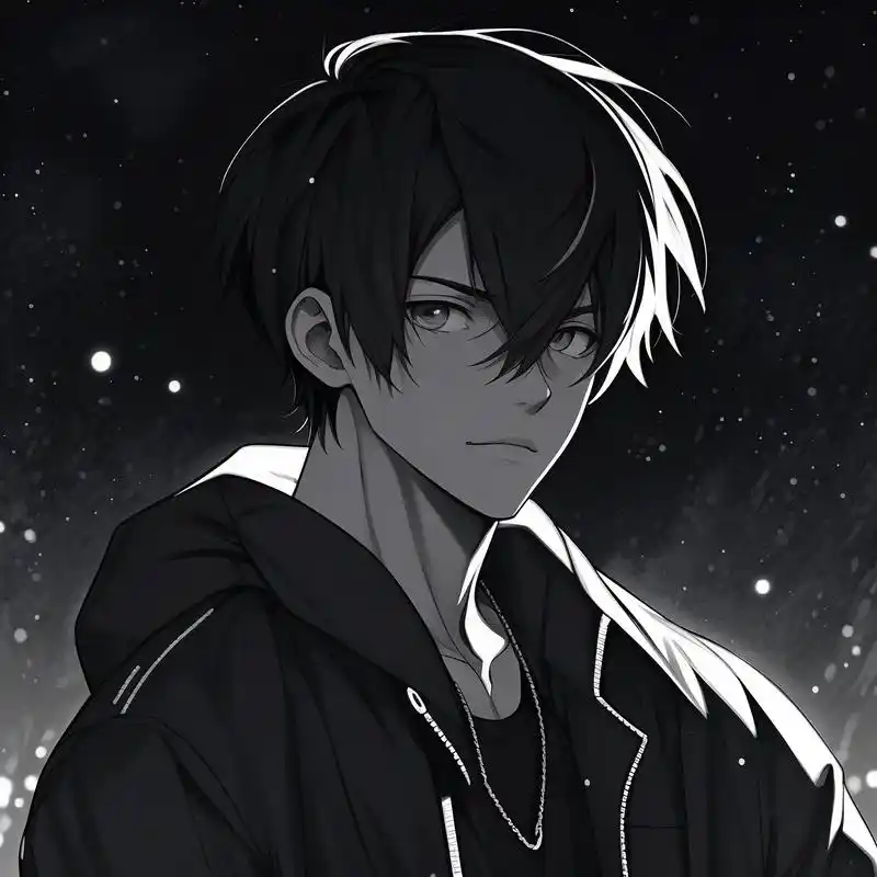 速来领取99 今天给大家带来一组孤独高冷风格的动漫男头像,每一个都