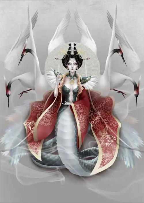 盗墓笔记:阿宁并没死只是变成了人蛇,三叔已经明显的提示过了!_半蛇