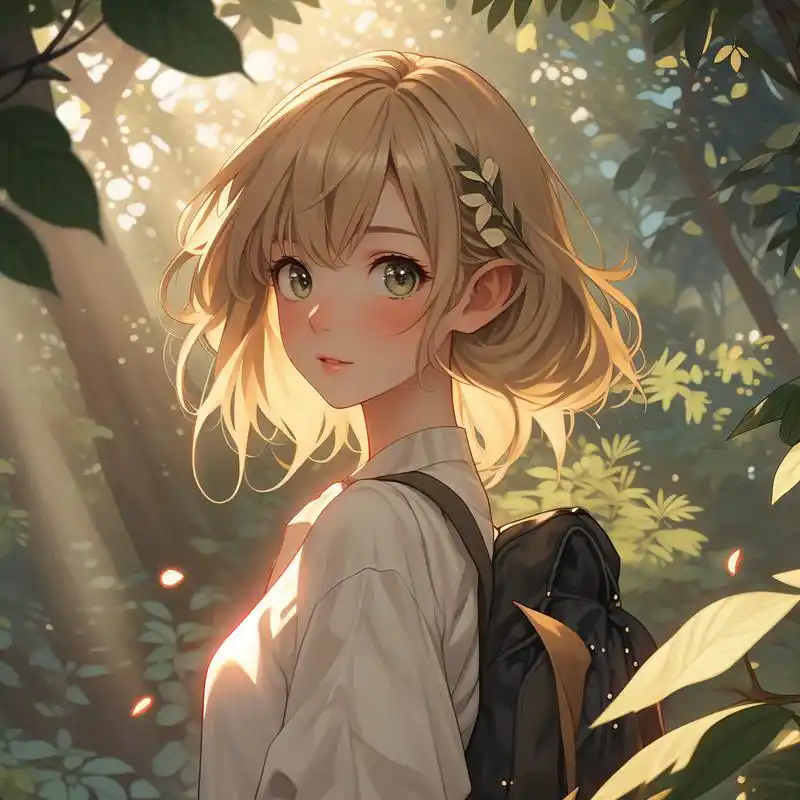 森系头像98 仙气飘飘的女生头像 来一组森系女生头像,仙气飘飘,唯美