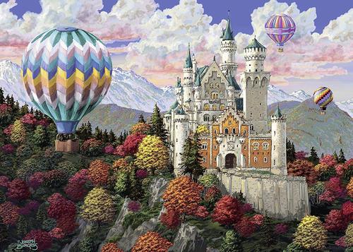 现货 德国schmidt进口拼图玩具 希腊 圣托里尼 1000片 风景