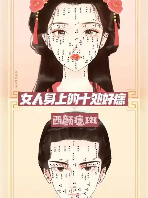 女人身上的十处好痣