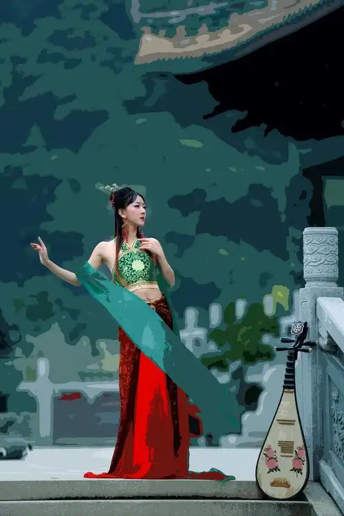 月之泉 宫廷舞女【古装摄影】