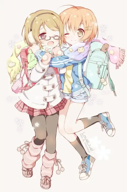 壁纸q版 二次元 卖萌 插画 动漫