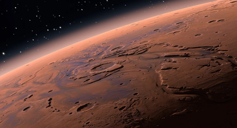 科幻太空模型太阳系往外第四颗行星lib4d高精度火星模型预设