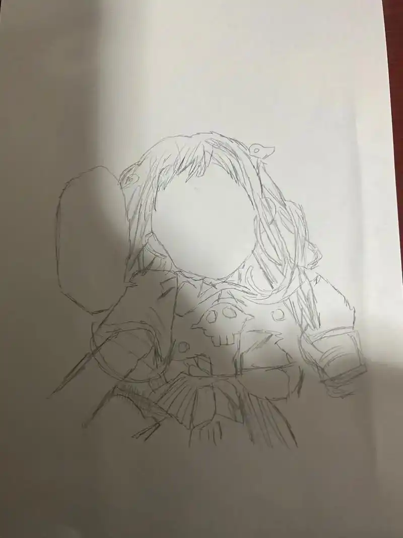 手绘 #二次元 #临摹 #地缚少年花子君 @抖音小助手 - 抖音