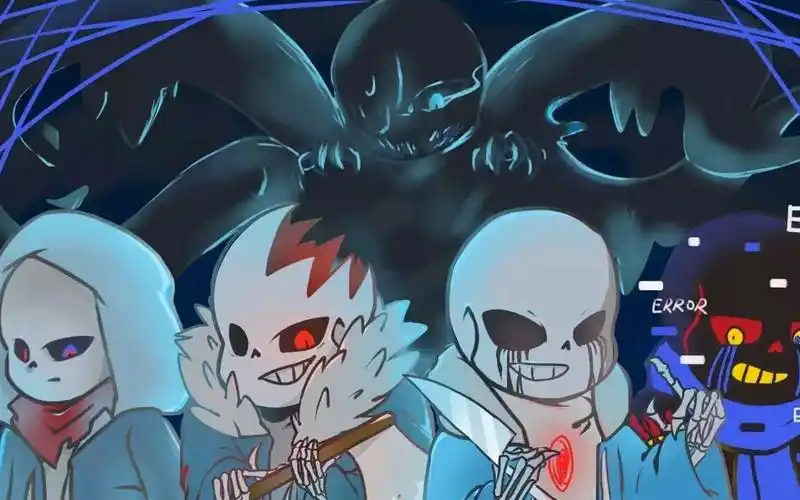 【传说之下/au/邪骨/amv】bad guys