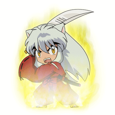 「パチスロ犬夜叉」q版人设gif分享