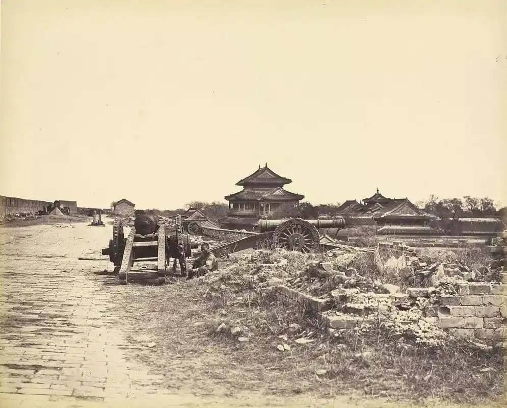 旧影150年前北京留下了属于她的第一批照片