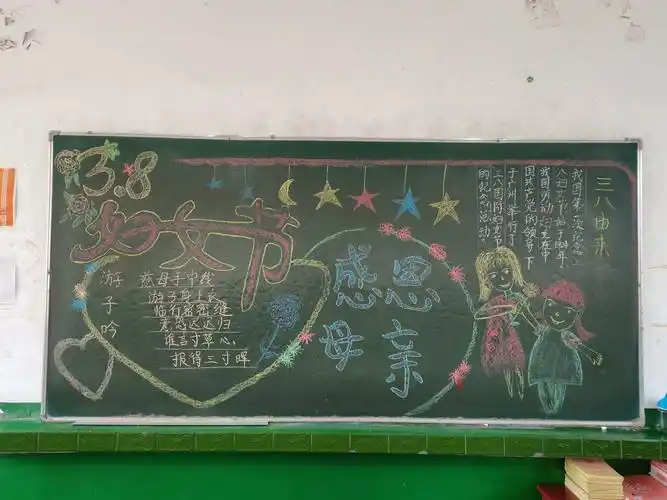 瞧!我们绚丽的板报呦呦呦