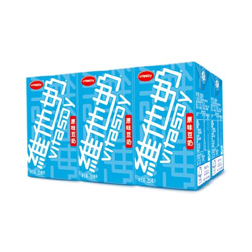 维他奶原味豆奶250毫升6盒组饮品饮料食品营养蛋白