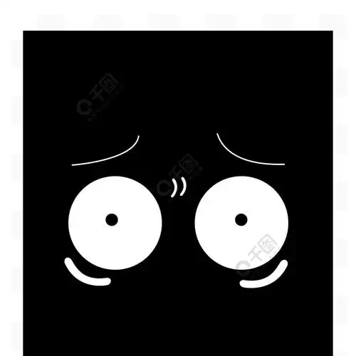 惊恐表情手绘矢量表情psd分层