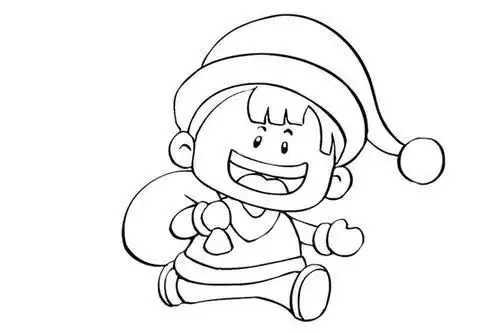 卡通人物简笔画版男孩 儿童动漫人物图片大全男生