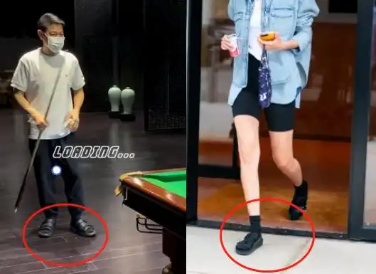 60岁刘德华私下打台球袜子配拖鞋打扮时尚右腿架球台上超认真