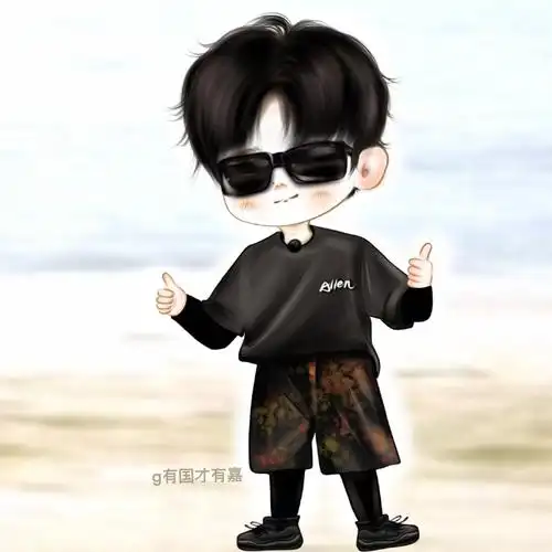 任嘉伦q版  好会画呀76#任嘉伦#76#南枝嘉木的存图贴