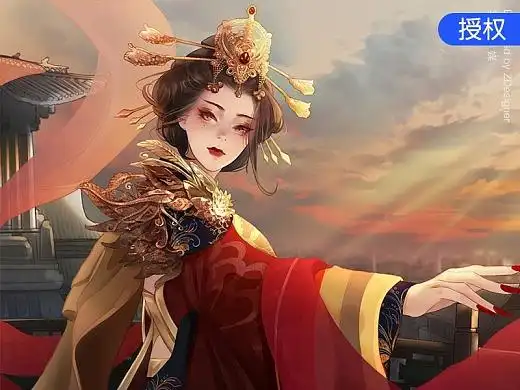 人物立绘之古代女皇