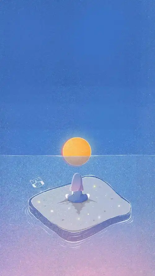 「iphone锁屏 壁纸」蓝色组图系列～作者未知,欢迎补充