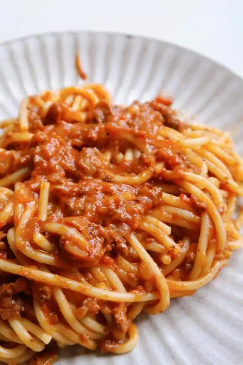 徐小昕啊做的番茄肉酱意面