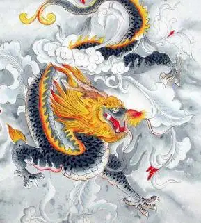龙的油画图片大全