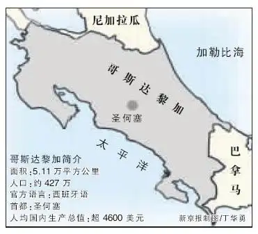 "哥斯达黎加再也不能忽视与中国这个在世界上越来越重要的经济体的