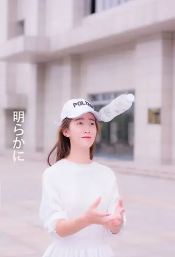 自己小清新风格的女朋友