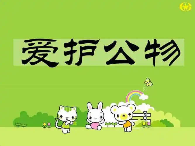 素材爱护公物我在行动爱护公物1首师大版ppt