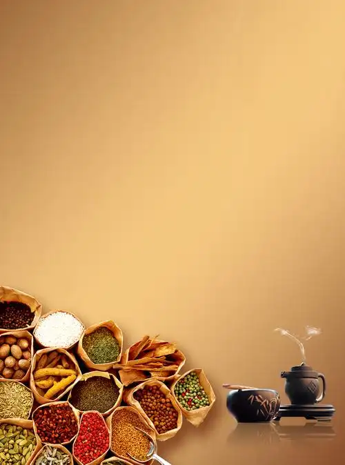 北方菜海报背景素材