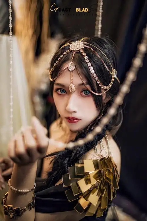 鬼刀cos风铃公主模特misaki