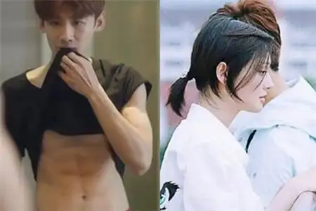 【图】白敬亭腹肌居然有八块 探班郑爽被误认助理