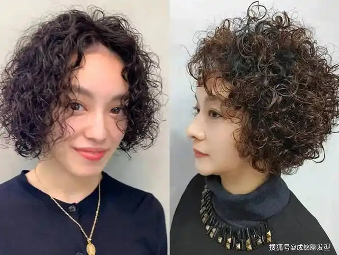 照着这三种发型烫,时尚又显年轻_时候_卷发_类型