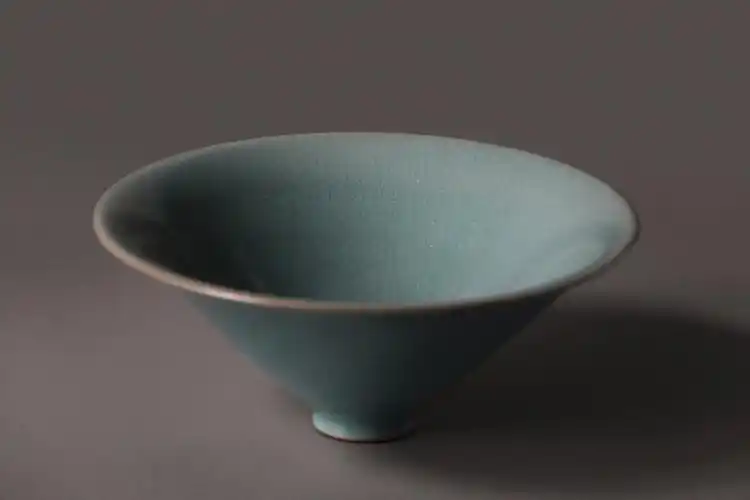 仿古汝瓷61斗笠