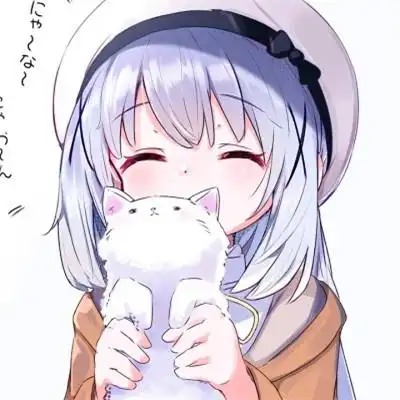 卡通女生头像仙气可爱呆萌图片_女生动漫头像_头像屋