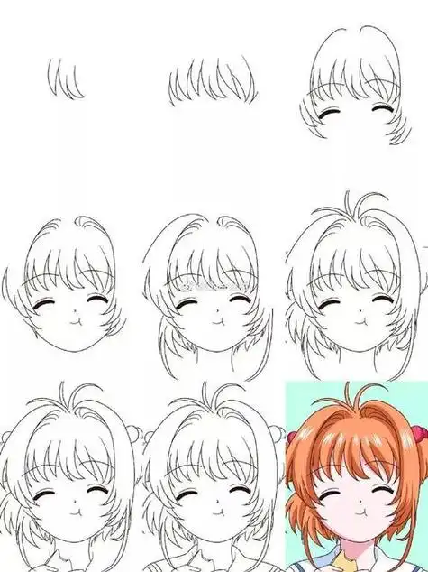 人物画画教程 动漫人物画画教程