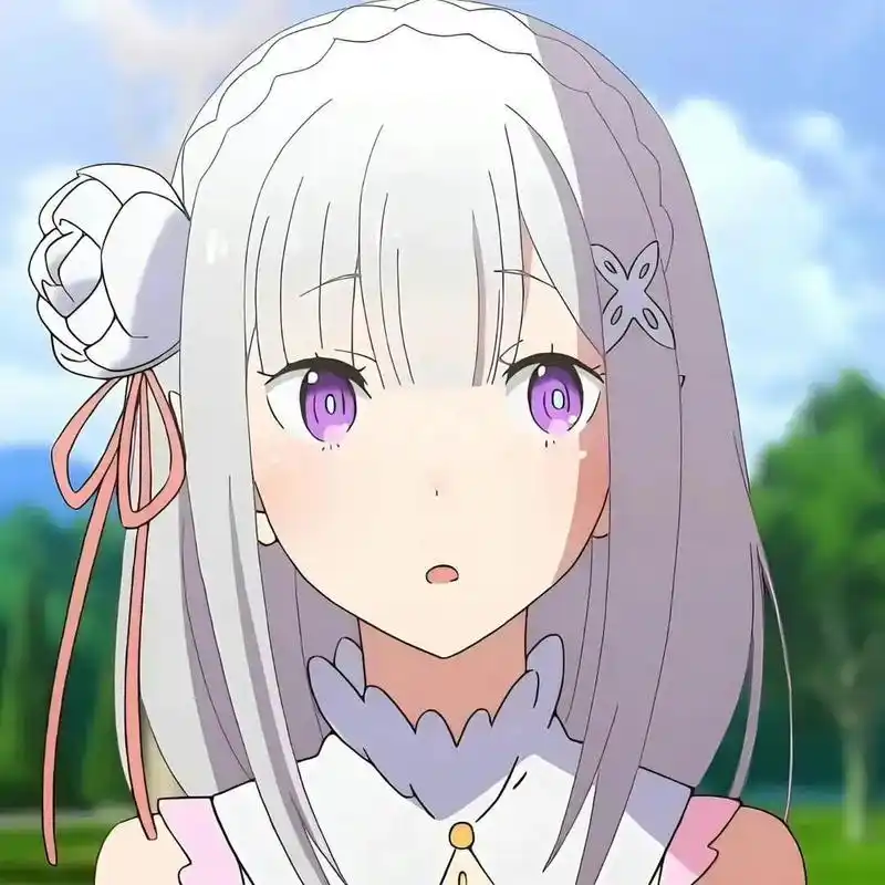 动漫头像 《从零开始的异世界生活》 -爱蜜莉雅