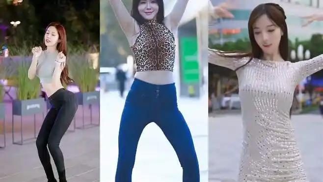 网红街头没底线跳《扭腰舞》,勾人的舞姿,网友:这谁看了不迷糊-舞蹈