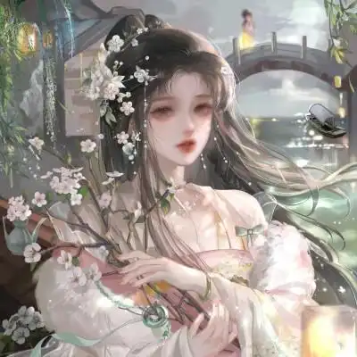 女生唯美古风仙气动漫头像图片