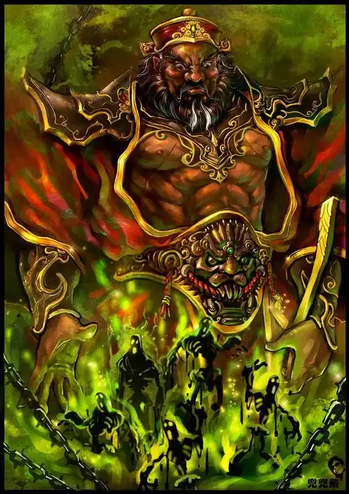 兜兜飞 的插画 原画人博客命题活动十殿阎王