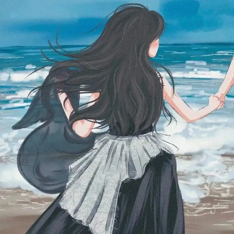 情侣头像丨一人一半的超甜情侣头像