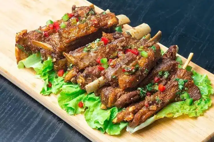 新疆手抓羊排图片