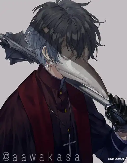 假面的背后鸟嘴面具