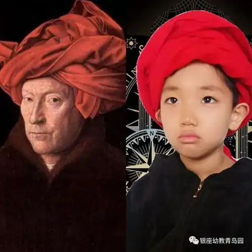 银座幼教向大师致敬之名画模仿秀