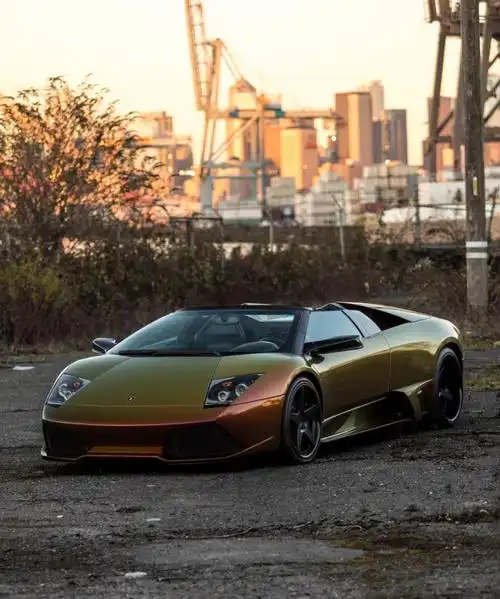 变色龙兰博基尼murcielago最美的大蝙蝠