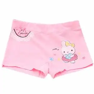 儿童内裤女童全棉平角纯棉三角四角女宝宝中大童10小女孩短裤12岁