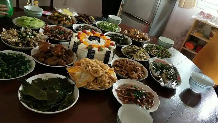 吃生日大餐