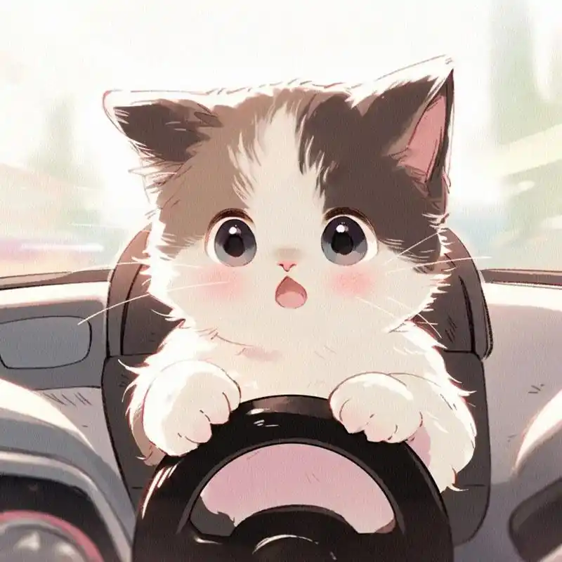 "分享给可爱有趣的人看"猫咪头像萌到爆炸了99#呆萌呆萌 # - 抖音